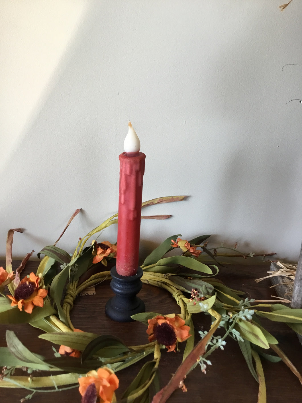 7” timer taper candles