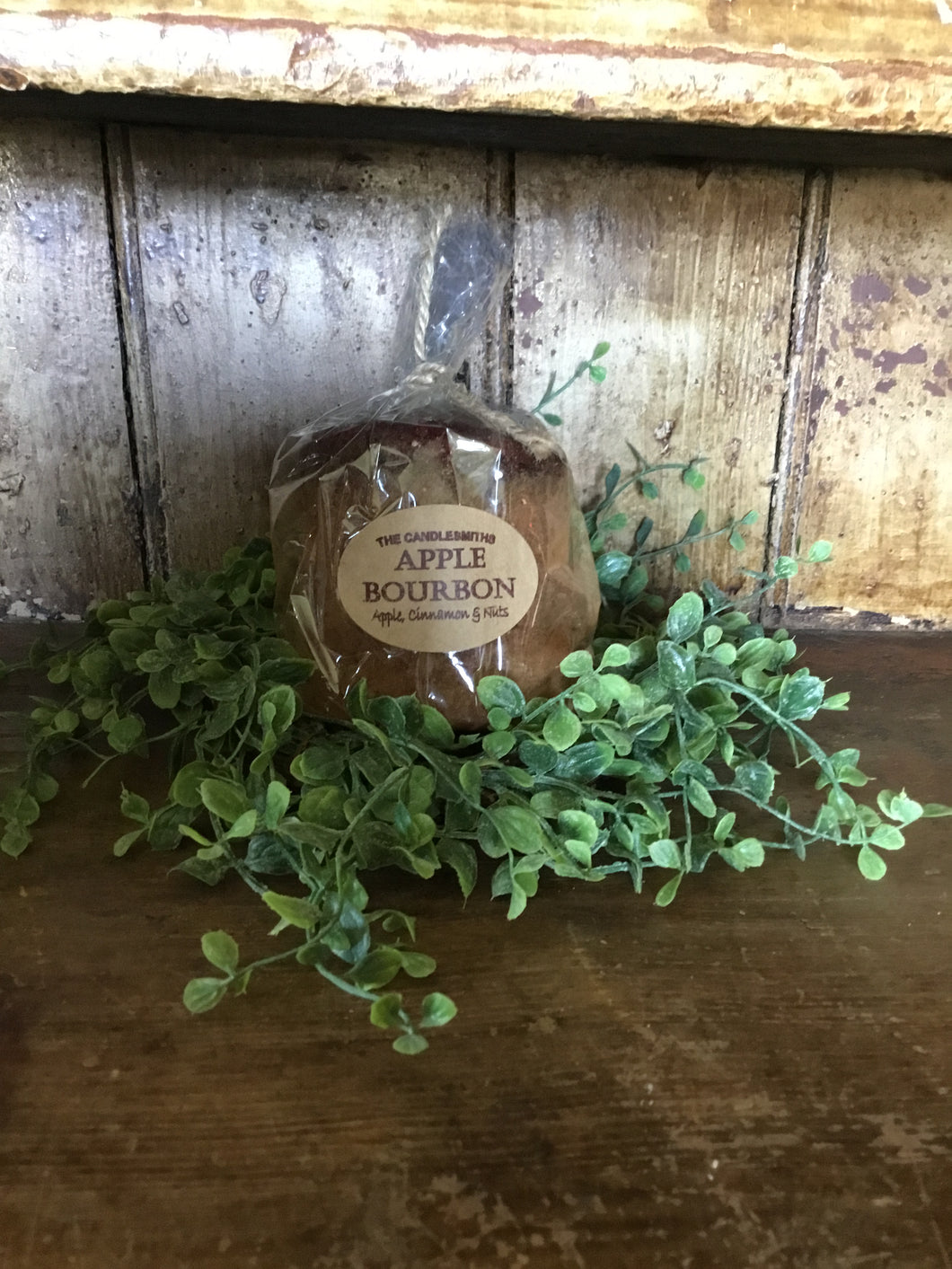 Apple Bourbon Cake Candle